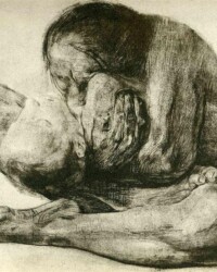 woman with dead child-kathe kollwitz