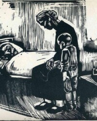 hospital visit-kathe kollwitz